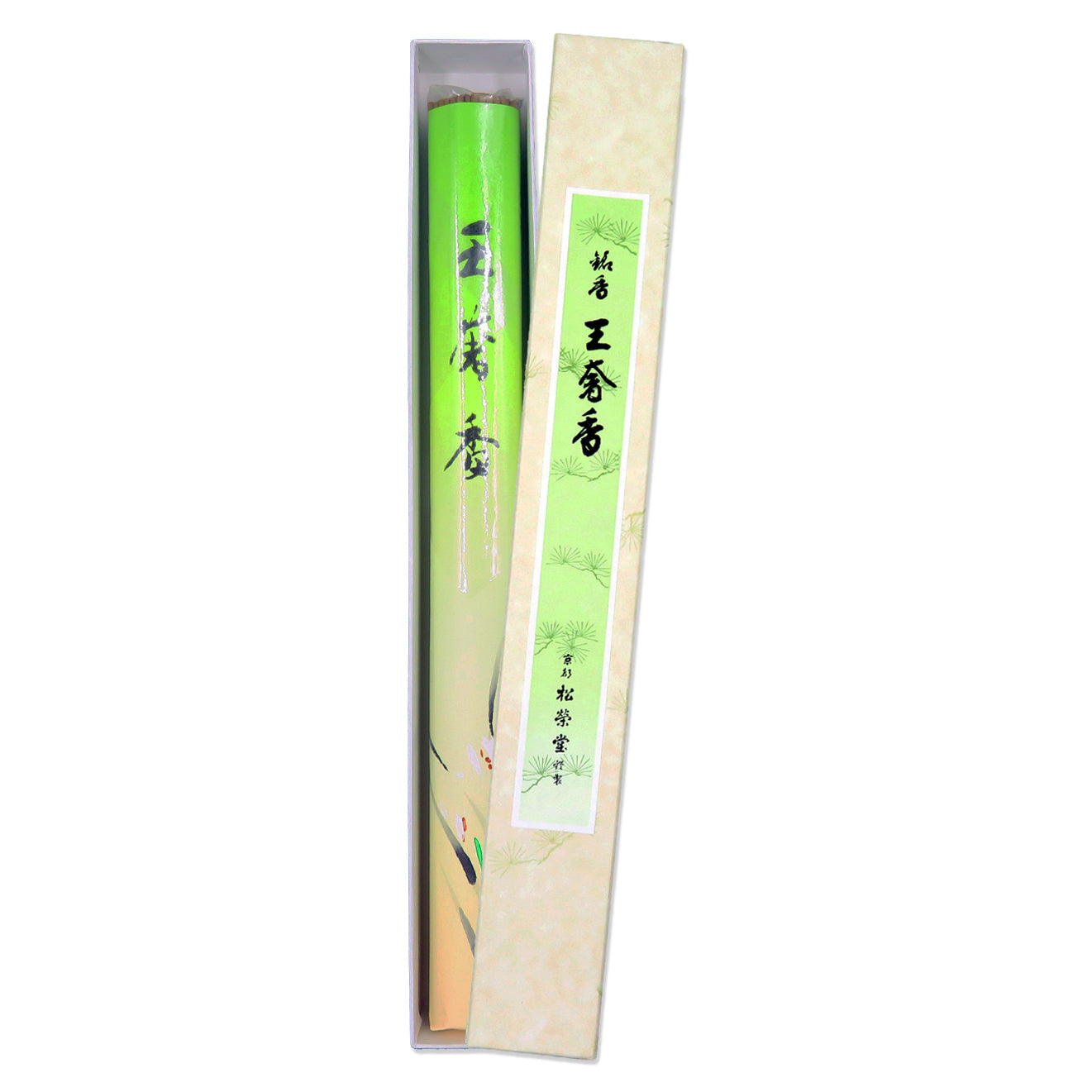 Shoyeido High-end Premium Incense Ohjya Koh - King's Aroma long bundle open