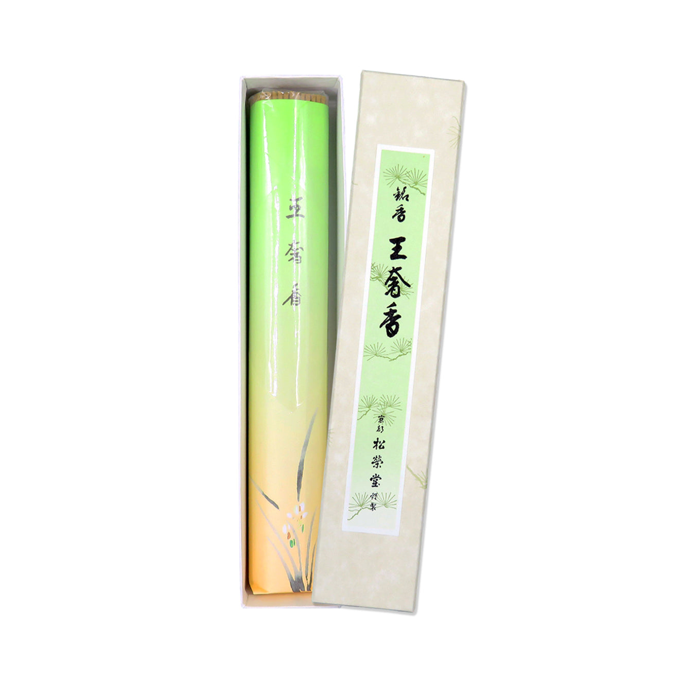 Shoyeido High-end Premium Incense Ohjya Koh - King's Aroma short bundle open