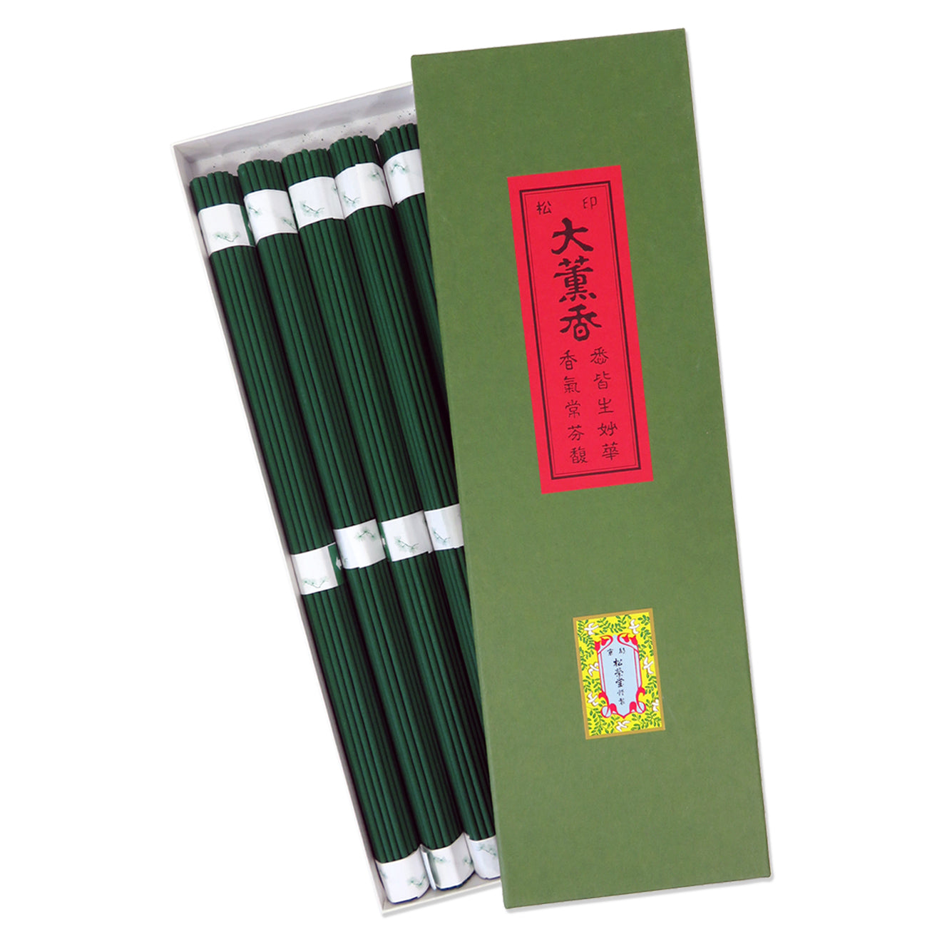Shoyeido Large Incense Sticks
Evening Zen 5 unwrapped bundles box
