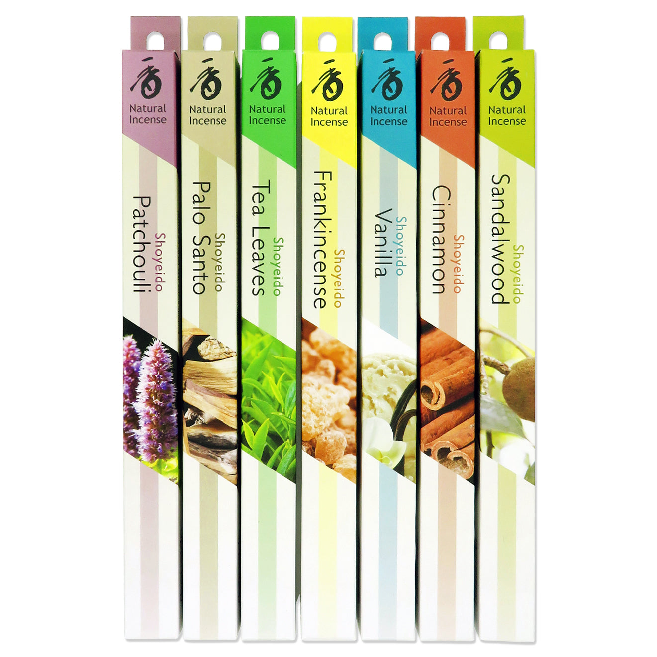 SHOYEIDO OVERTONES®︎ 7 bundle incense assortment