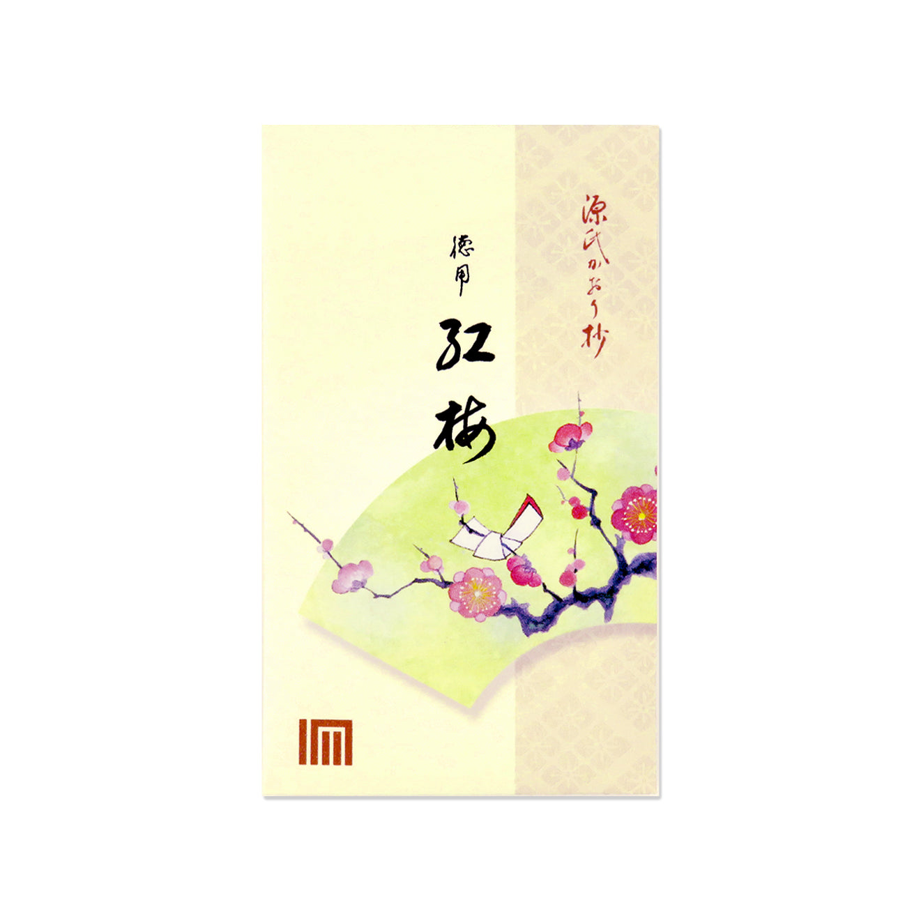 Shoyeido Tale of Genji Incense
Kohbai - Red Plum Blossoms 30 count package