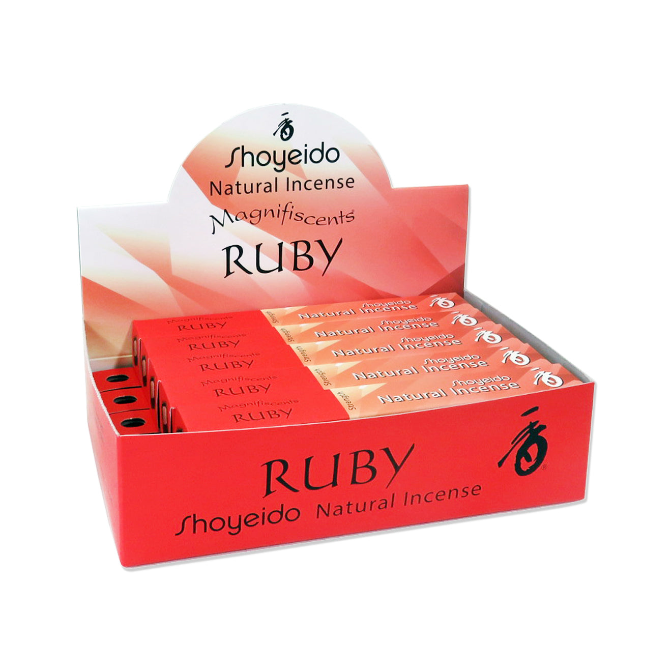 Shoyeido Incense Jewel Series Ruby Strength Box