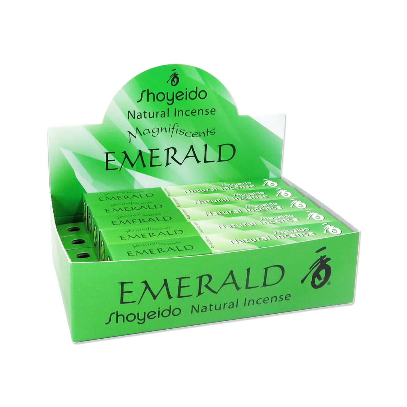 Shoyeido Incense Jewel Series Emerald Abundance Box