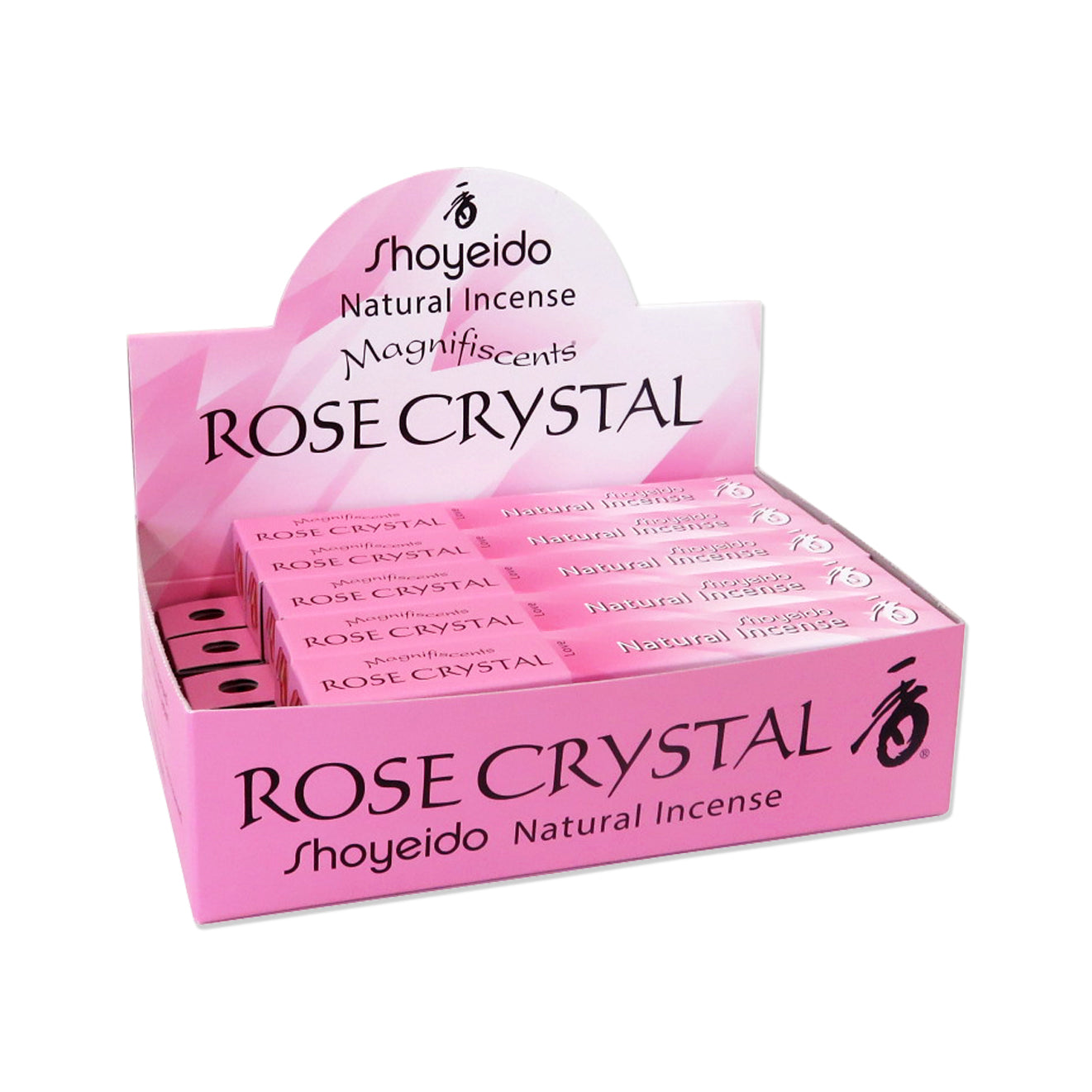 Shoyeido Incense Jewel Series Rose Crystal Love Box