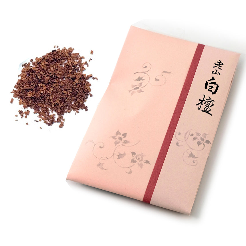 Shoyeido Rozan high-end sandalwood granules open packet
