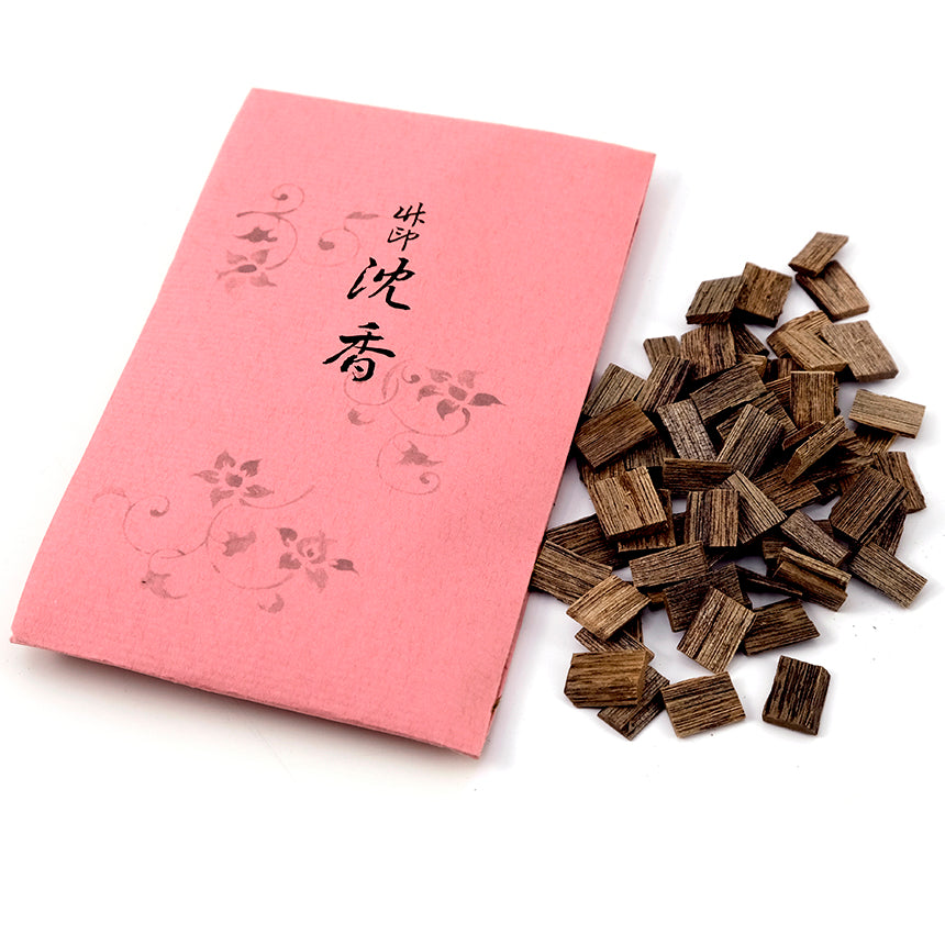 Shoyeido Take high-end agarwood aloeswood chips open packet