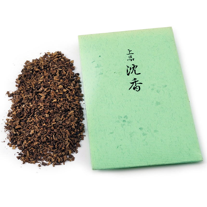 Shoyeido Johin high-end agarwood aloeswood granules open packet