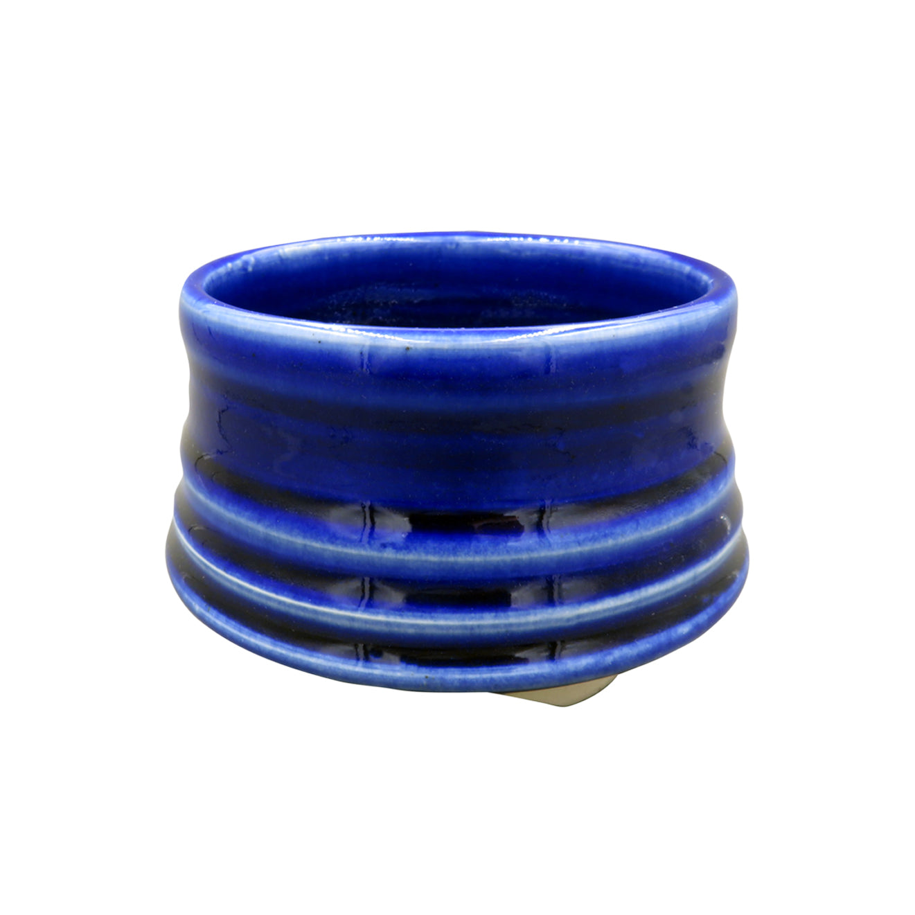 Shoyeido Ceramic Cup Incense Holder Cobalt Blue