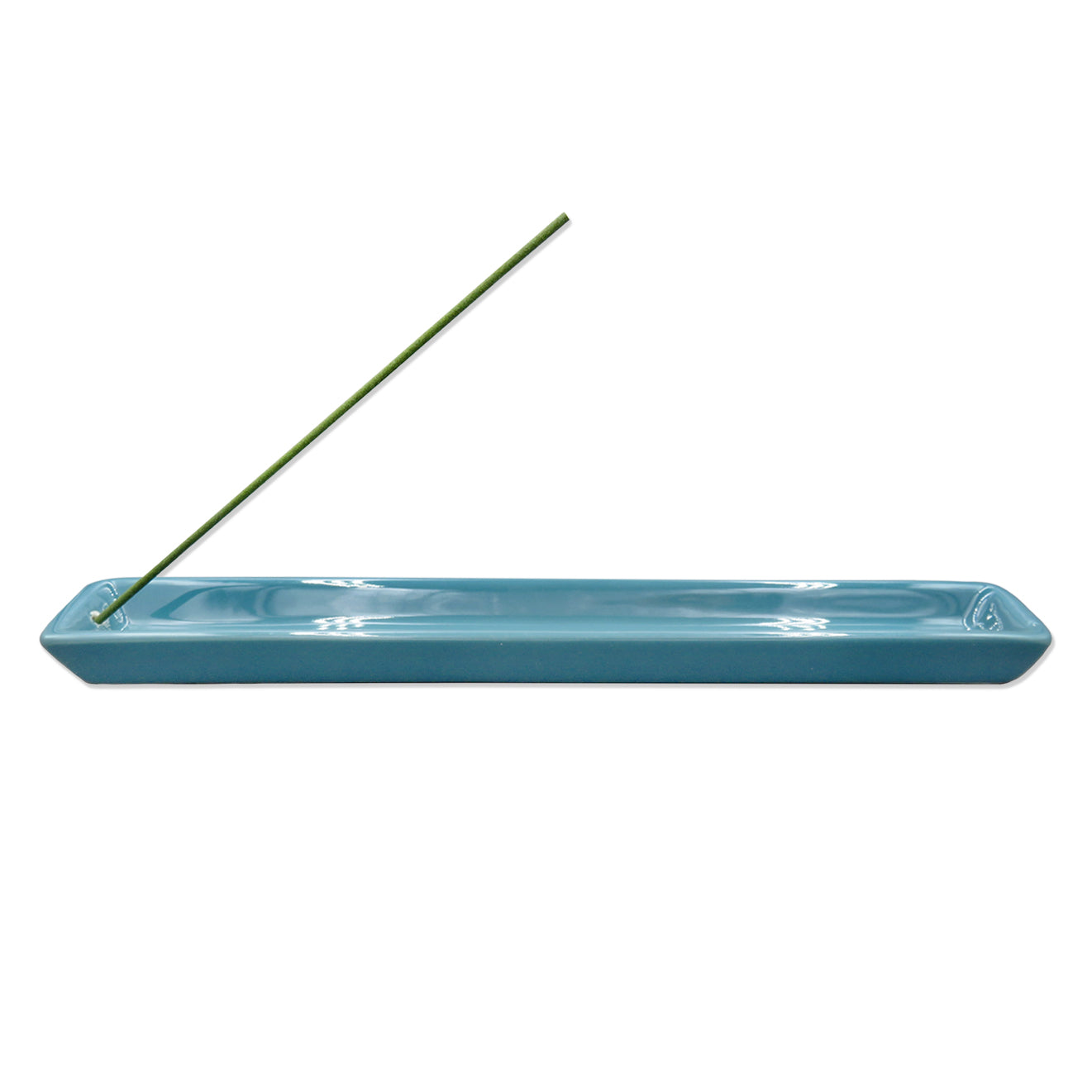 Shoyeido Ceramic Tray Incense Holder Blue-Green