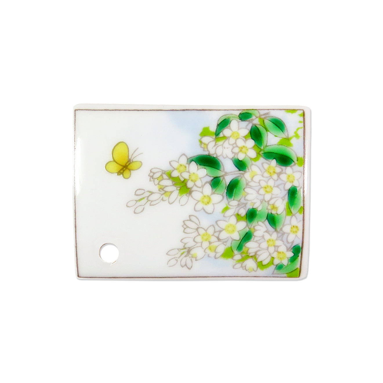 Shoyeido Porcelain Tile Incense Holders - Butterfly