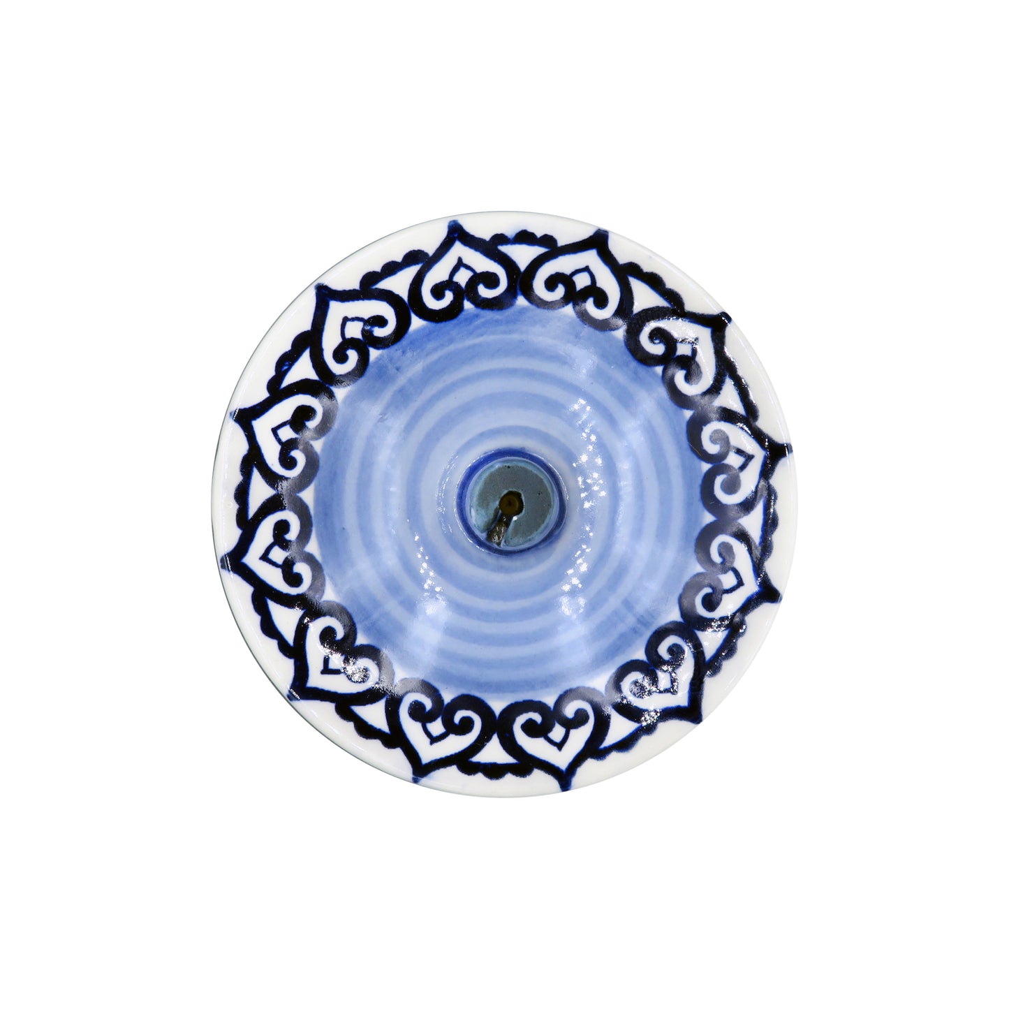 Shoyeido kara-kusa - Arabesque Pedestal Incense Holder Top