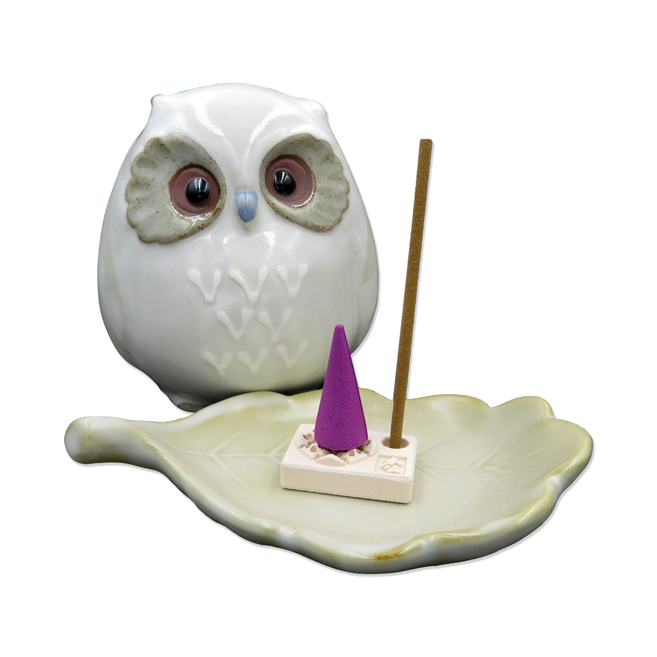Shoyeido Hohho Owl Incense Holder