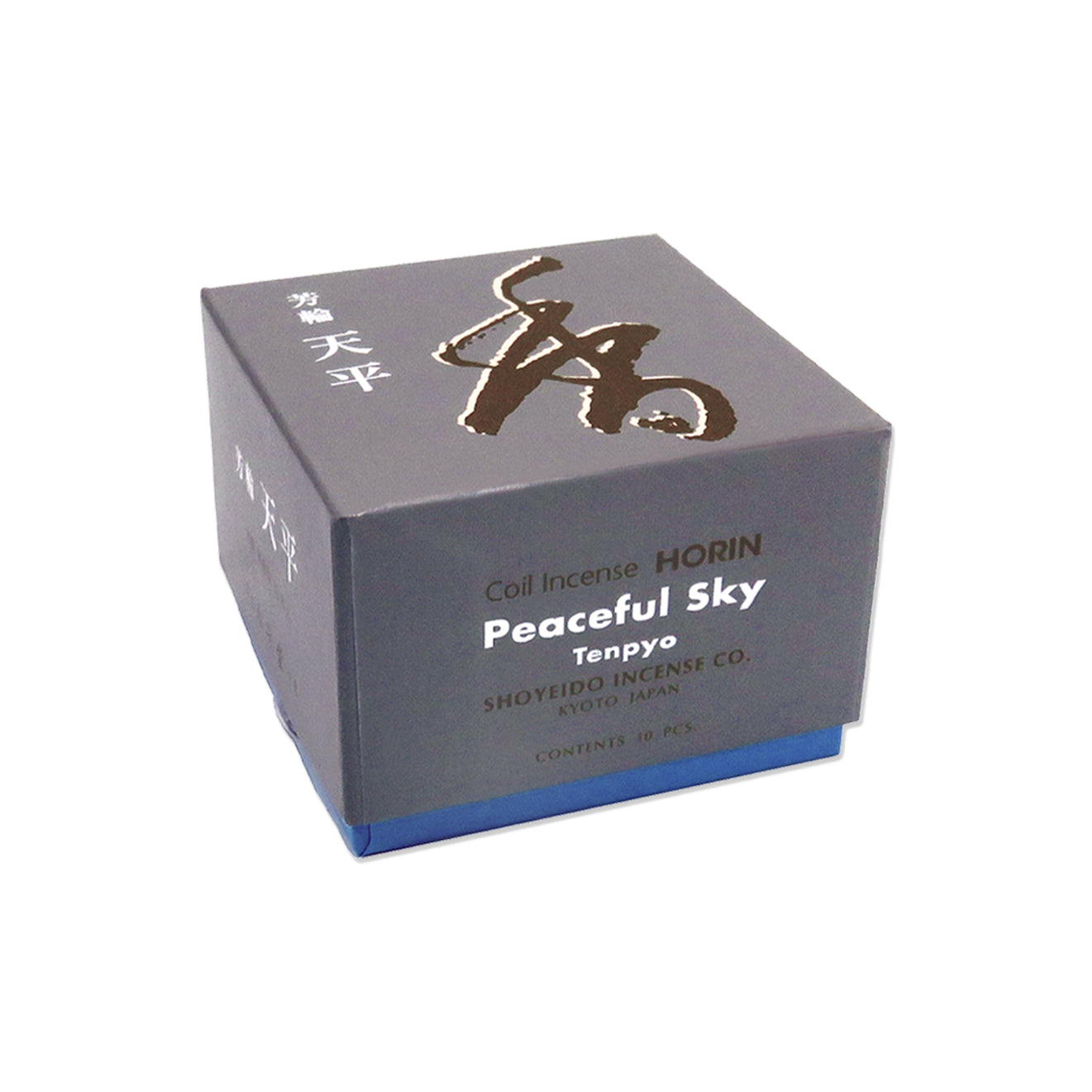 Shoyeido's Horin Incense Tenpyo "Peaceful Sky" 10 coil pack