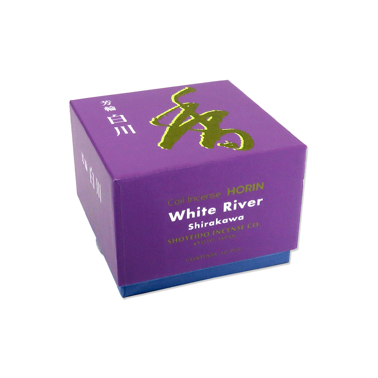 Shoyeido's Horin Incense Shirakawa "White River" 10 coil pack