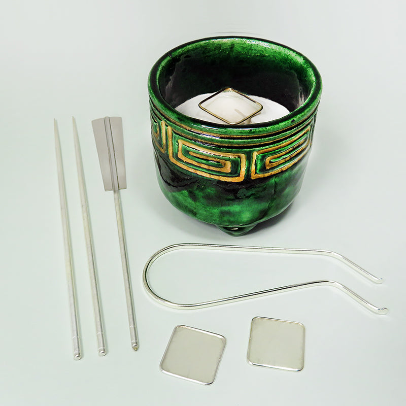 Koh Do Incense Ceremony Tools and burner from Shoyeido
