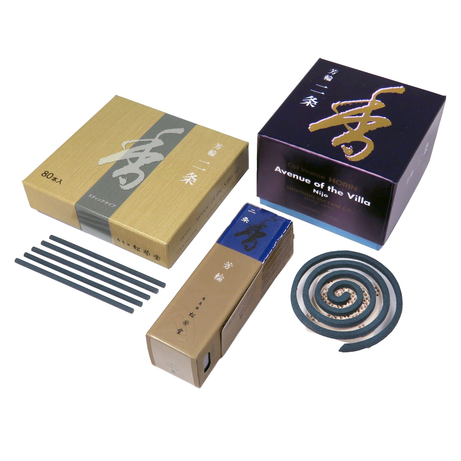 イオニオンジョイ Nijo - Avenue of the Villa Incense – Shoyeido USA, Inc.