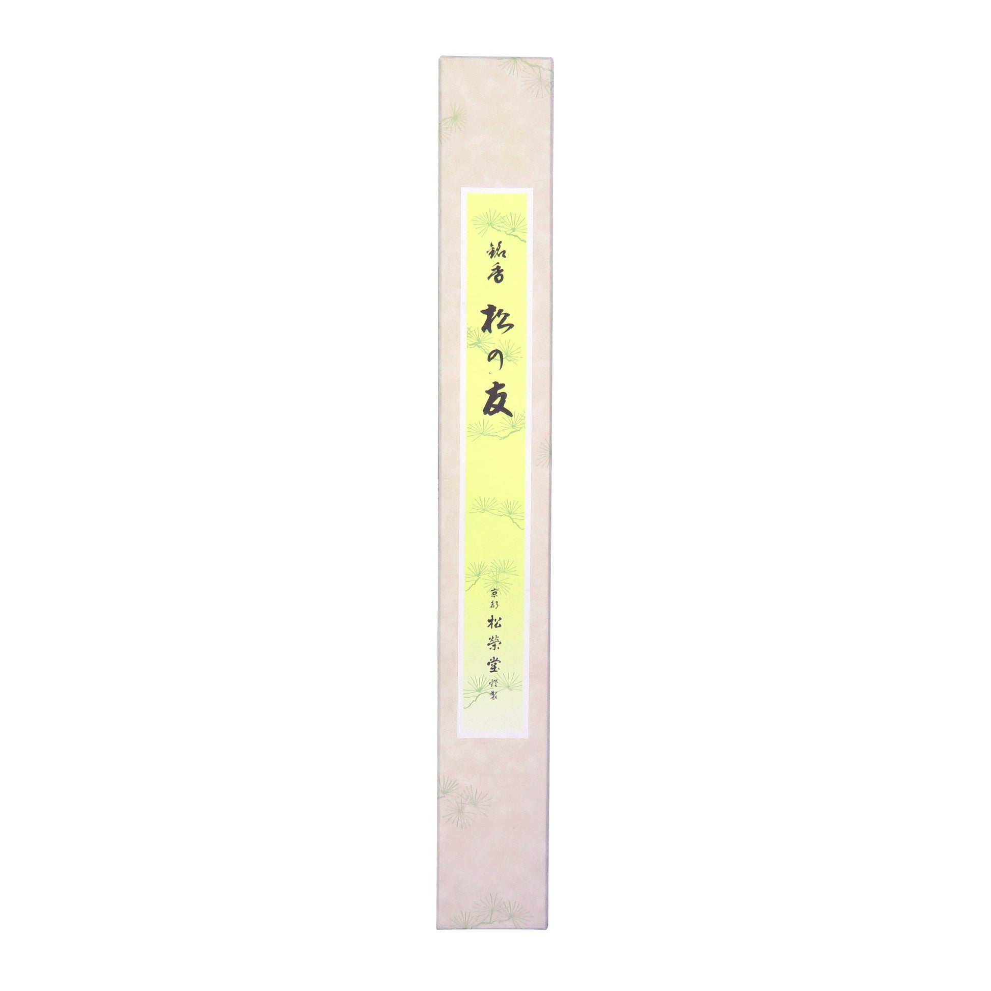 Shoyeido High-end Premium Incense Matsu no Tomo - Friend of Pine long bundle