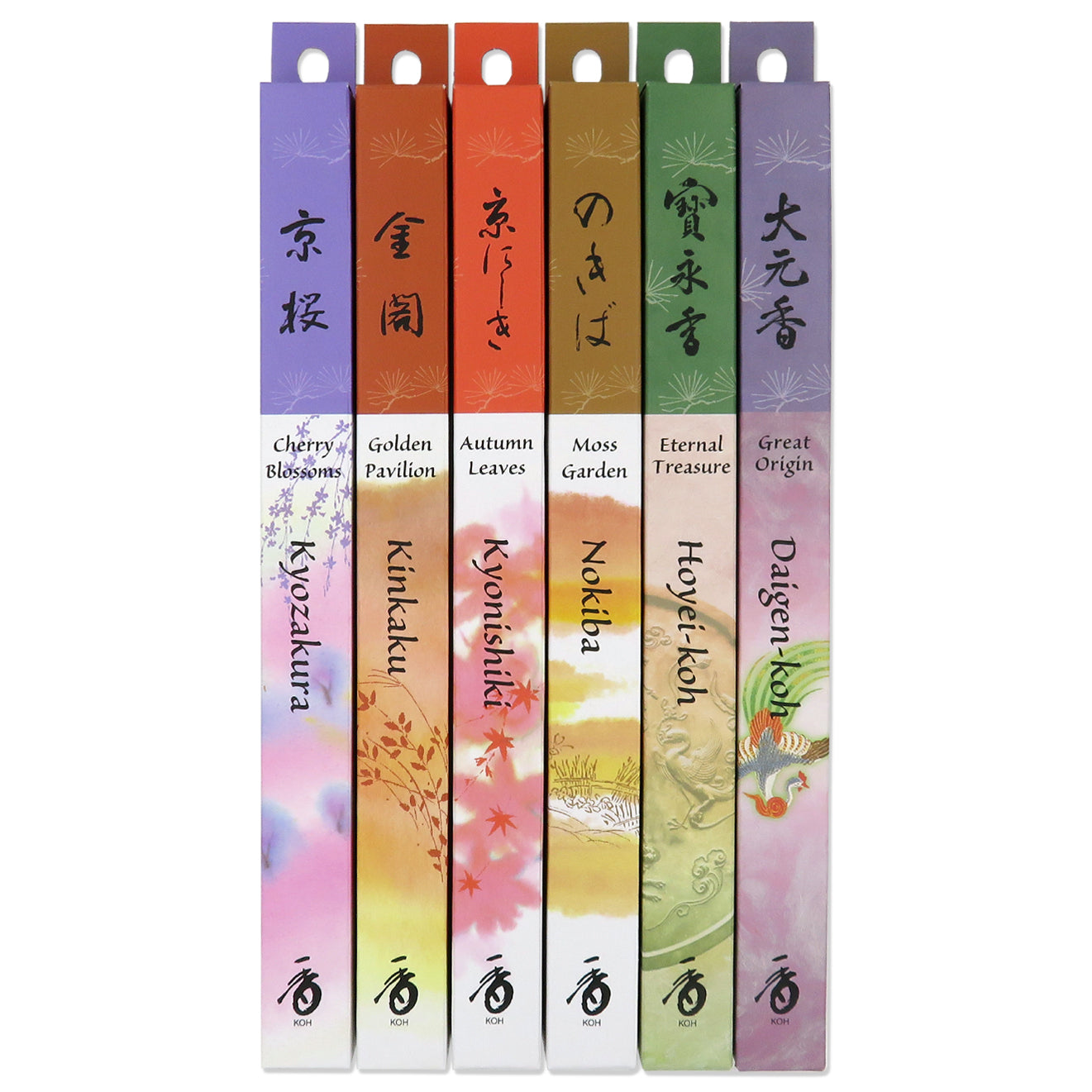 Shoyeido's Daily Incense 6Bundle Assortment Shoyeido USA, Inc.
