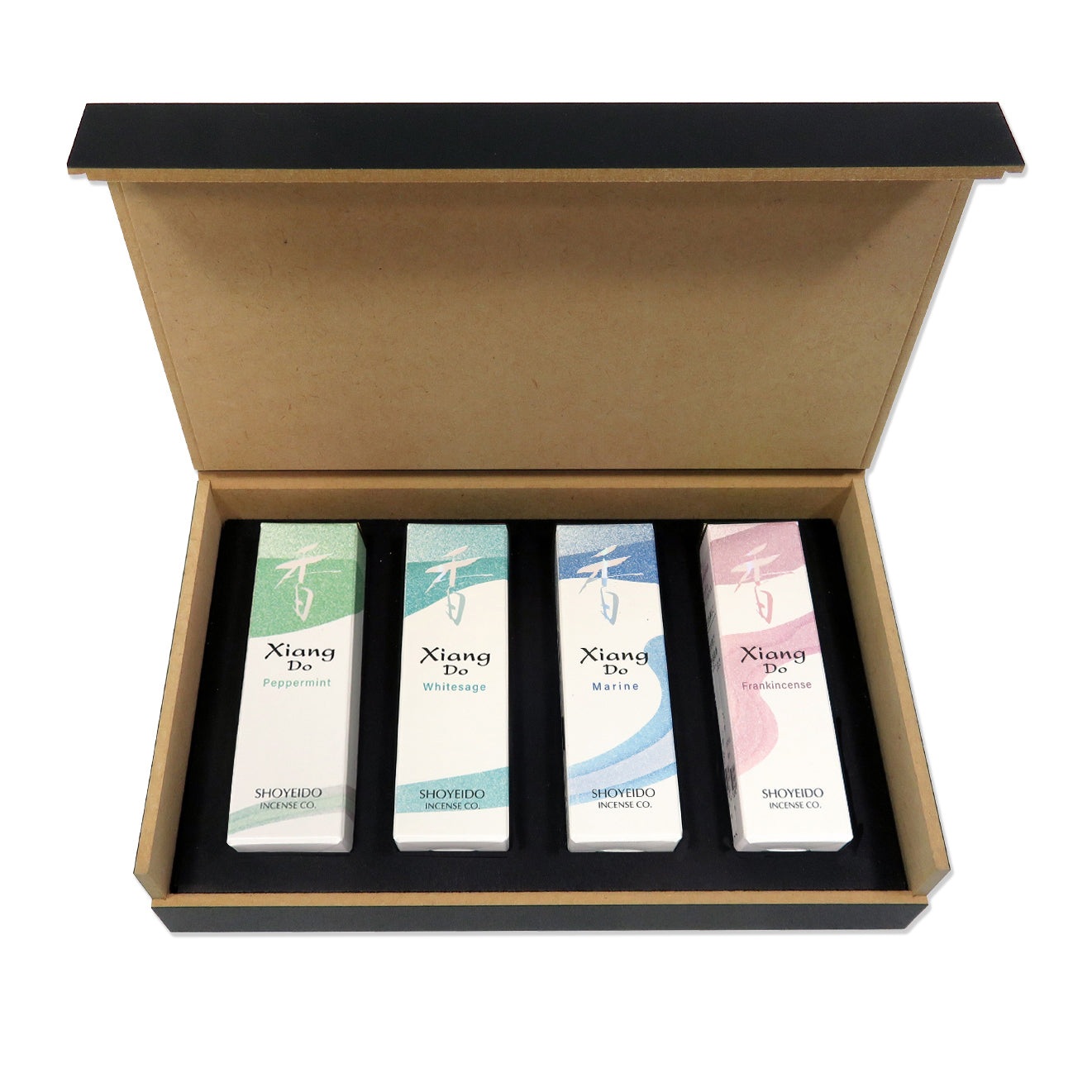 Xiang Do Incense Gift Set - Peppermint, White Sage, Marine, & Frankincense from Shoyeido