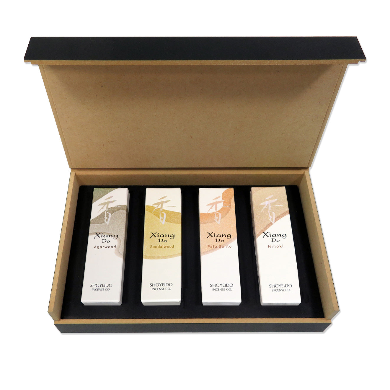 Xiang Do Incense Gift Set - Agarwood, Sandalwood, Palo Santo, & Hinoki from Shoyeido