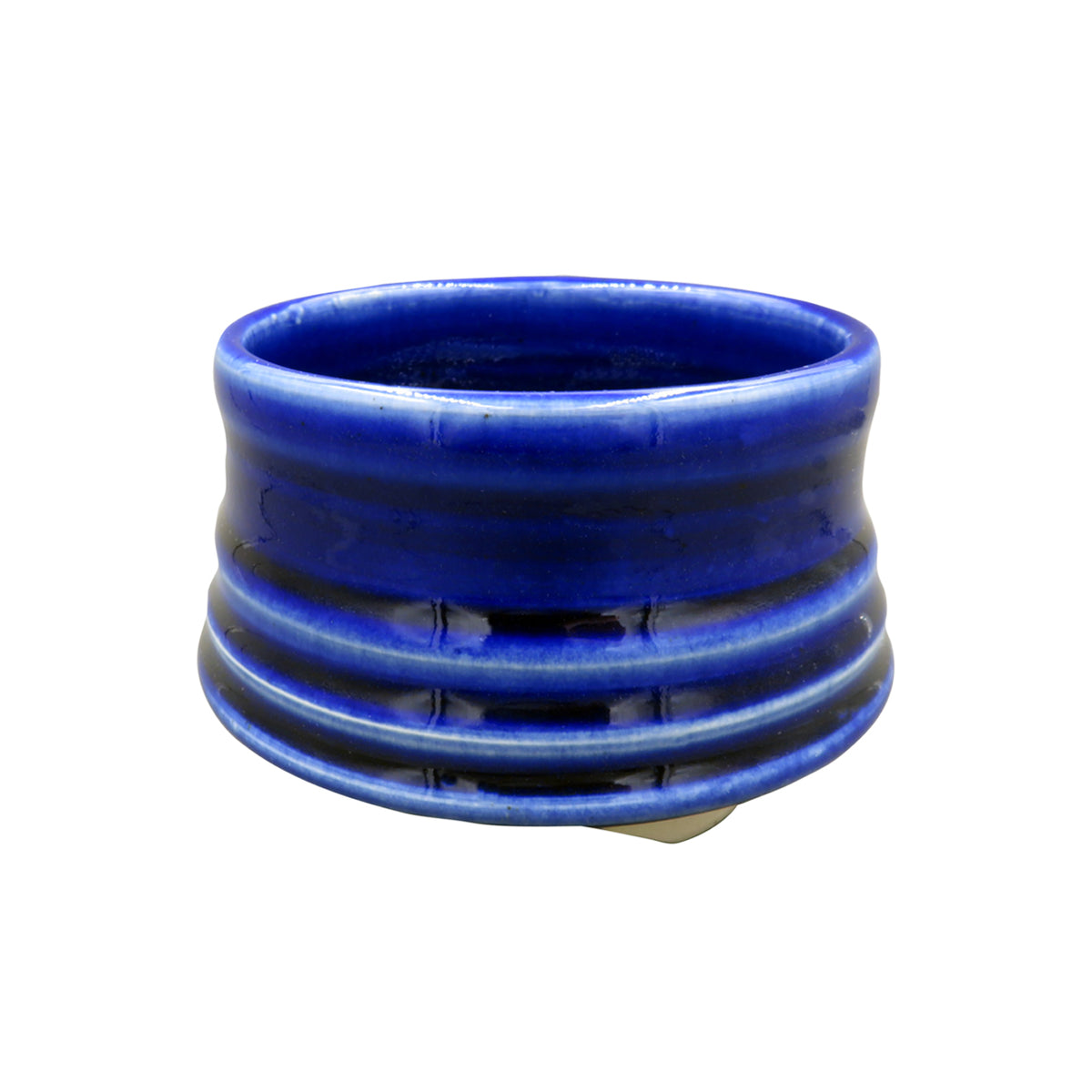 Shoyeido Ceramic Cup Incense Holder Cobalt Blue