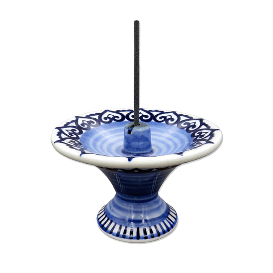 Shoyeido kara-kusa - Arabesque Pedestal Incense Holder 