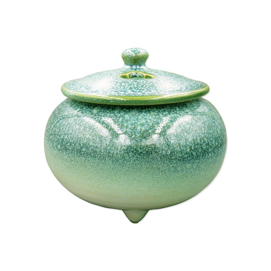 Lantern Incense Bowl (Kiyomizu-yaki)